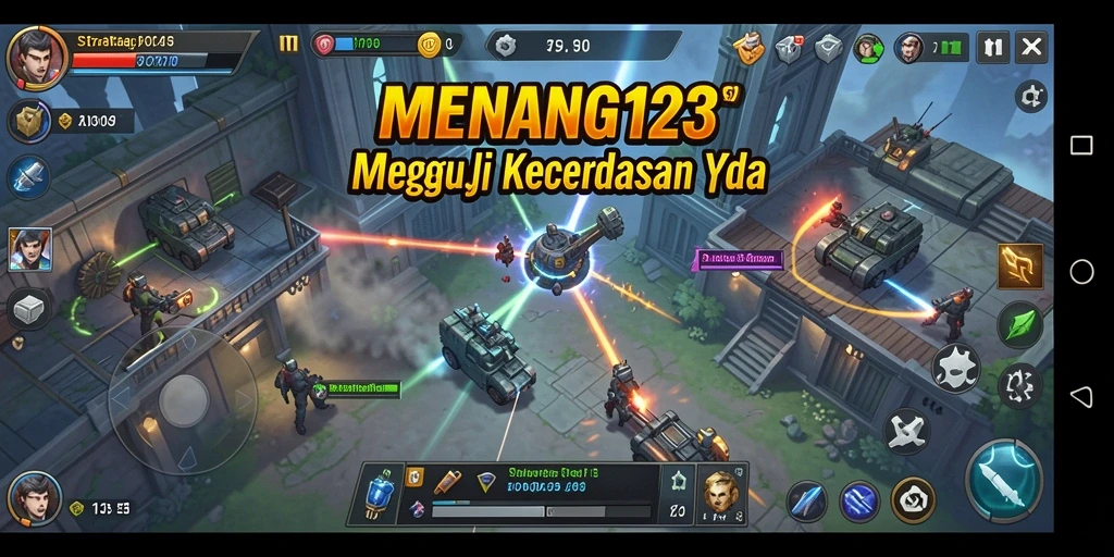 Tampilkan momen mendebarkan dalam pertempuran strategi MENANG123.